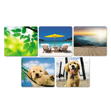 Fellowes® Recycled Mouse Pads, Caribbean Beach Design, 9 X 1-16 freeshipping - TVN Wholesale